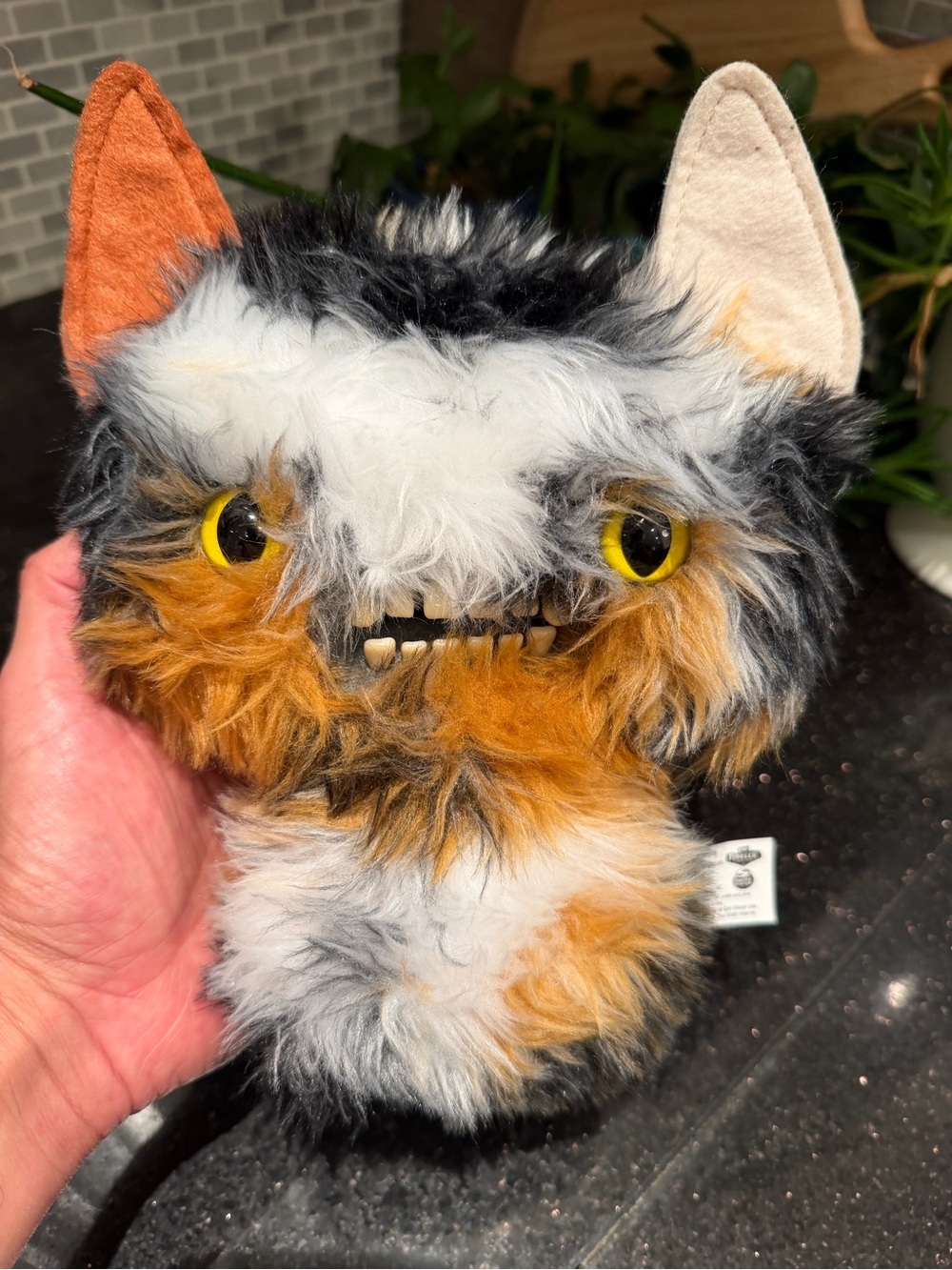 Rare Fuggler Cat Plush Tag No Box